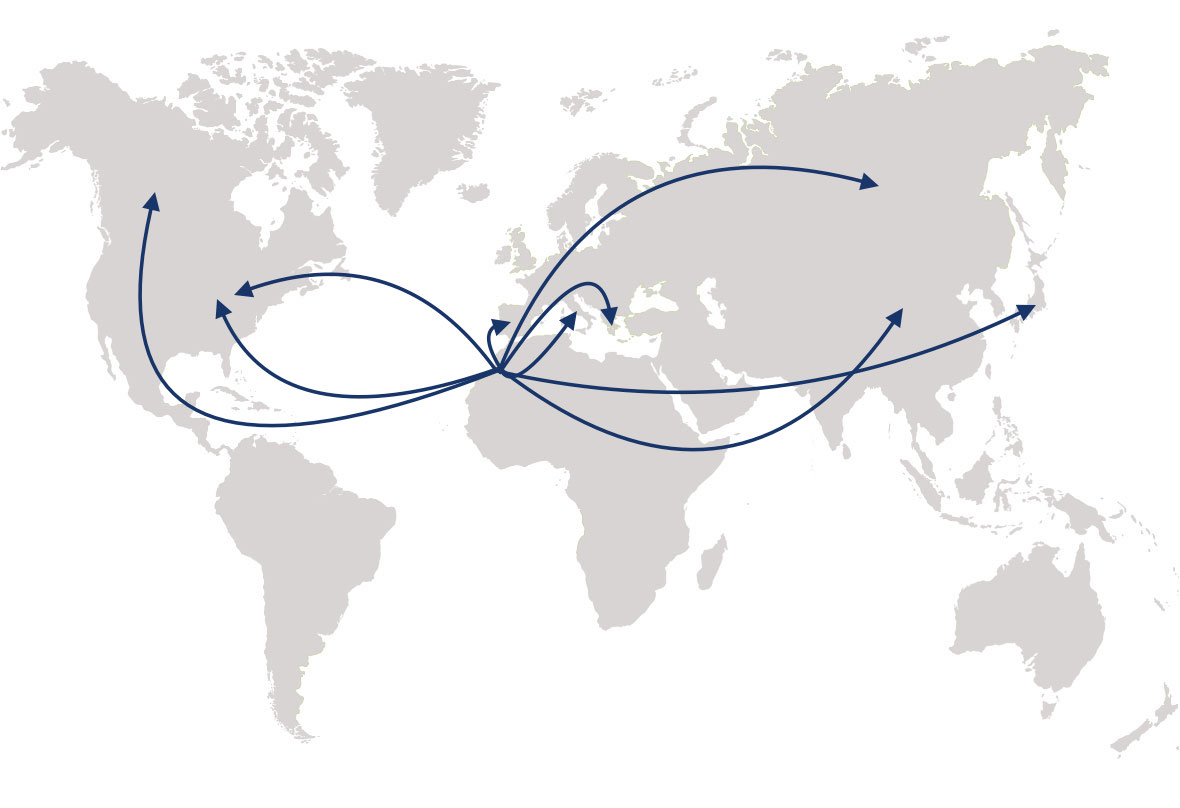 Ocean Capital – international presence